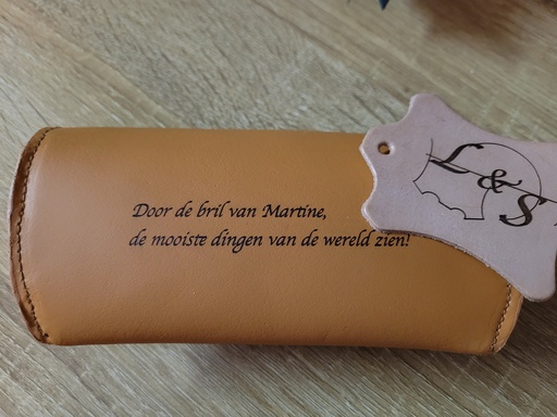 [AF-BRE-000 demo] Brillendoos met opschrift/DEMO